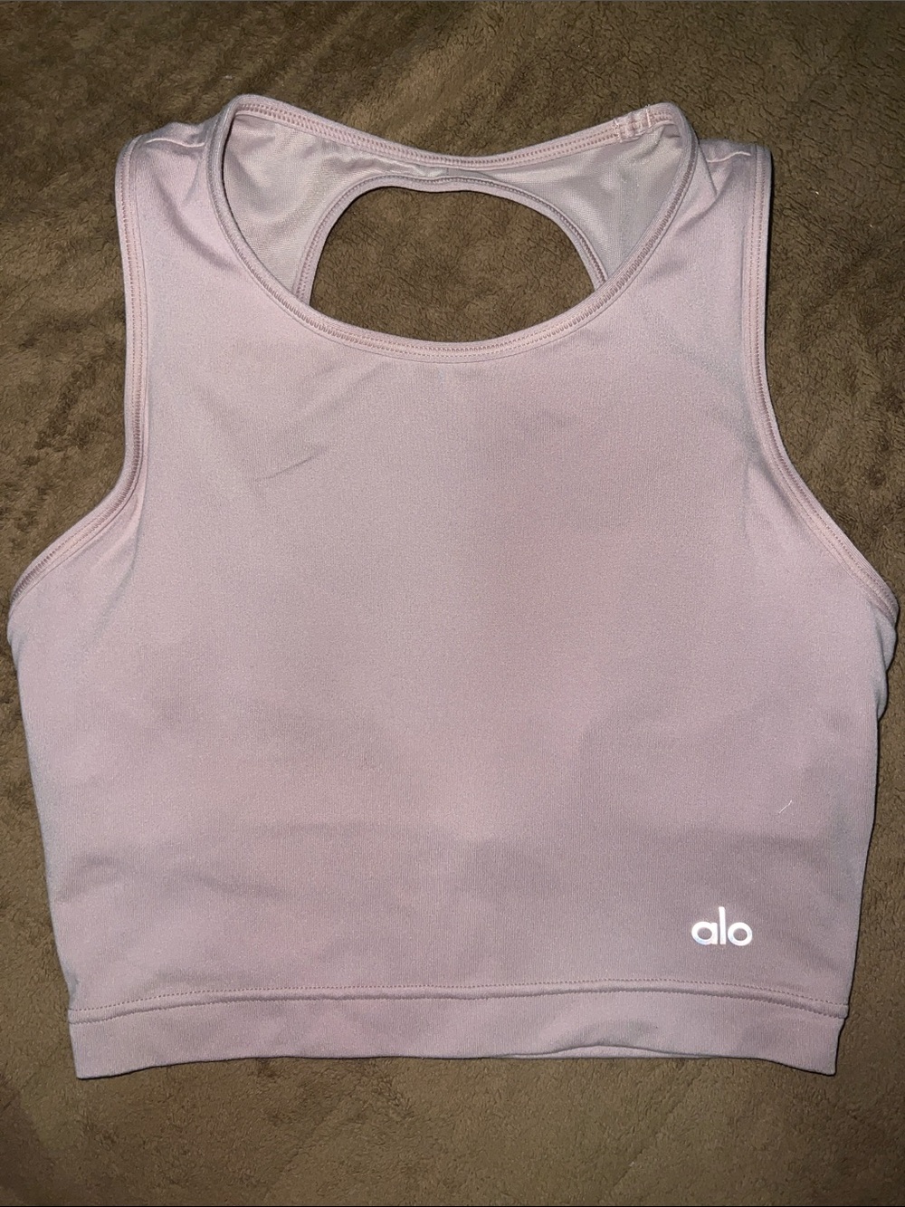 ALO Yoga Control Tank Dusty Size Small